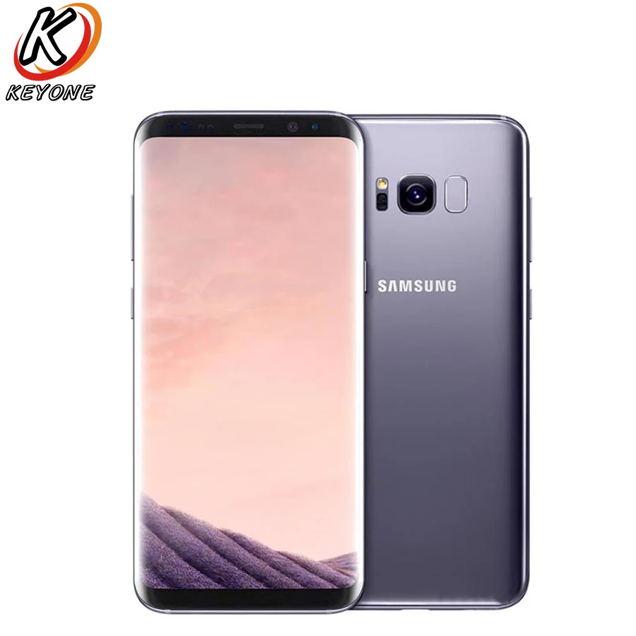 Мобильный телефон Samsung Galaxy S8 + G955F LTE 6 2 дюйма 4 Гб ОЗУ 64 ПЗУ Exynos 8895 IP68