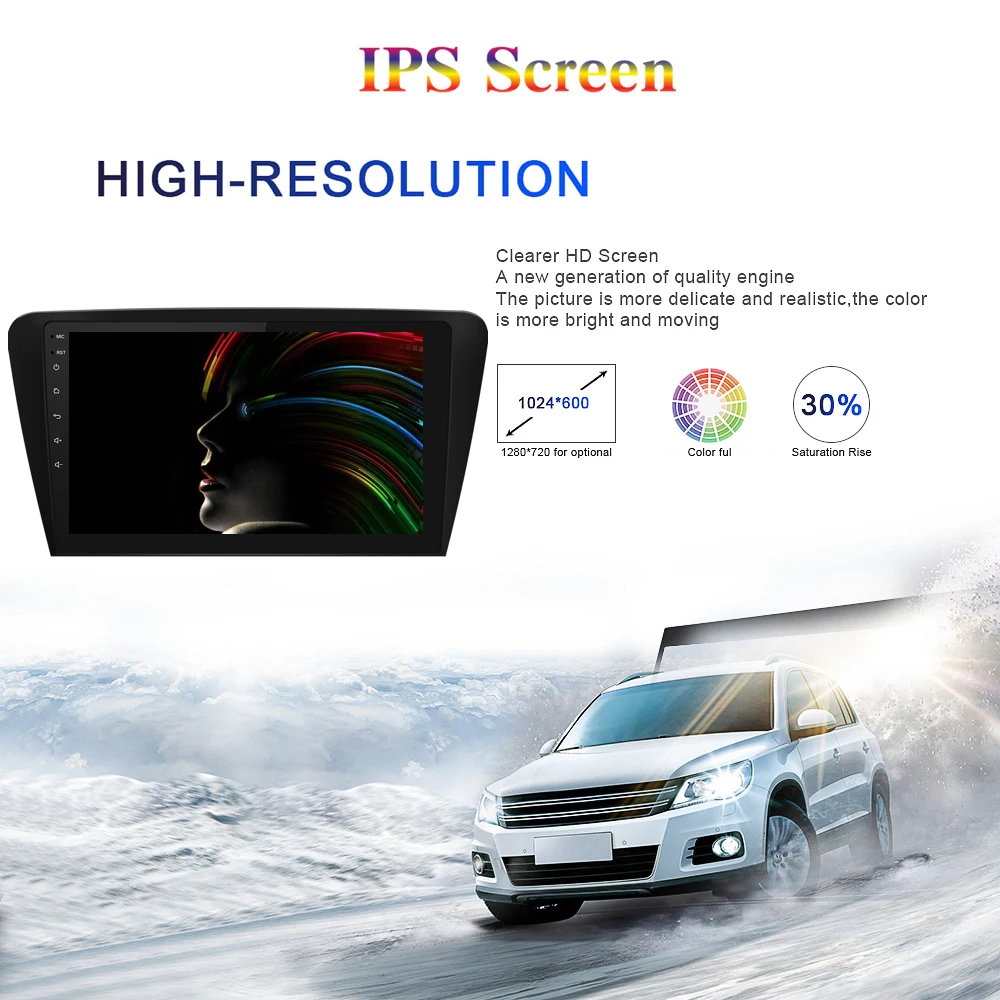 Android 9,0 автомобильный радиоприемник 2 Din gps Navi для Skoda Octavia 3 PX6 DSP ips HDMI 4 Гб+ 64 Гб RDS wifi USB AUX Карта
