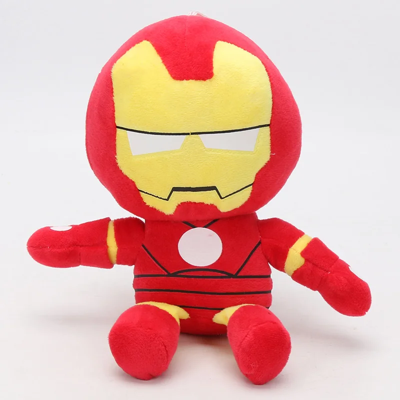 22-26 см игрушки Marvel Мстители Endgame плюшевые игрушки Железный человек танос человек паук мягкие куклы Супер Herois подарок на день рождения