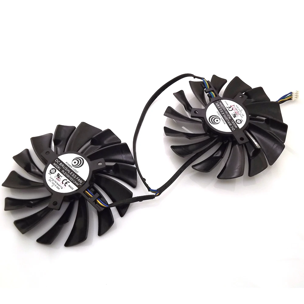 2 шт./лот PLD10010S12HH 12 В 0 40 а 4 контакта 95 мм для MSI R9 380X 390X GAMING GTX960 GTX950 охлаждающий