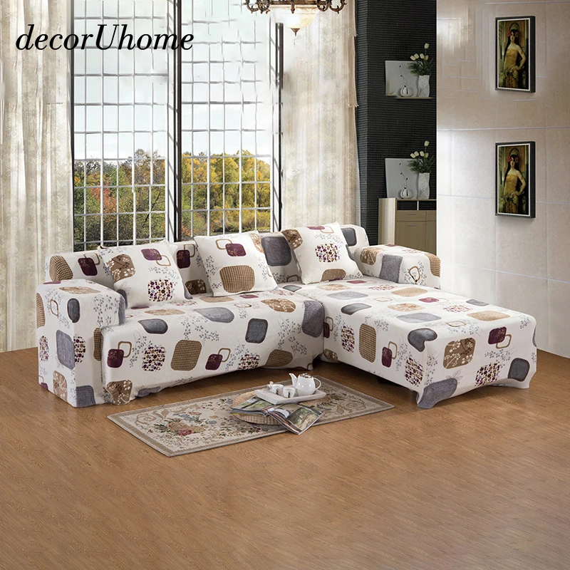 Элегантное толстое покрывало для дивана decorUhome плотное цельнокроеное