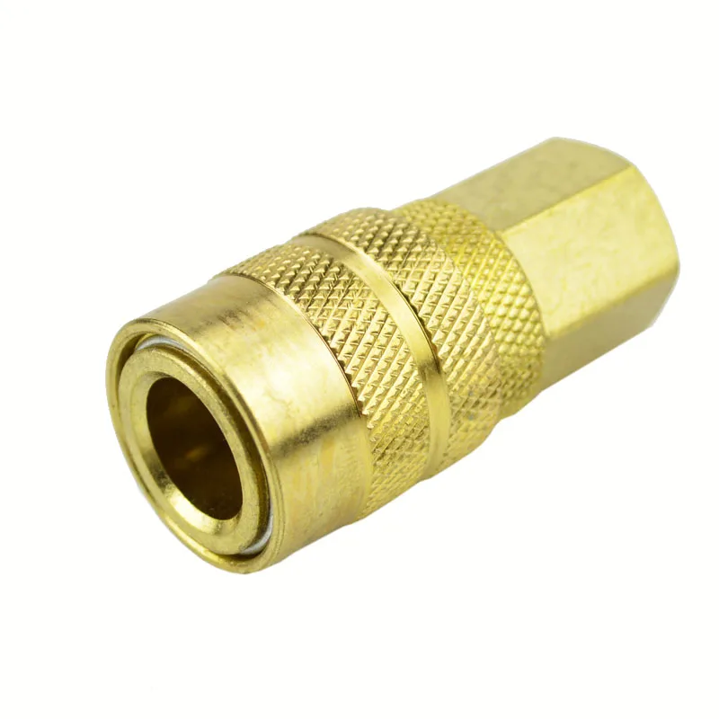 AETool Универсальный латунный соединитель 1/4 &quotNPT 5 шт./компл. быстроразъемный и