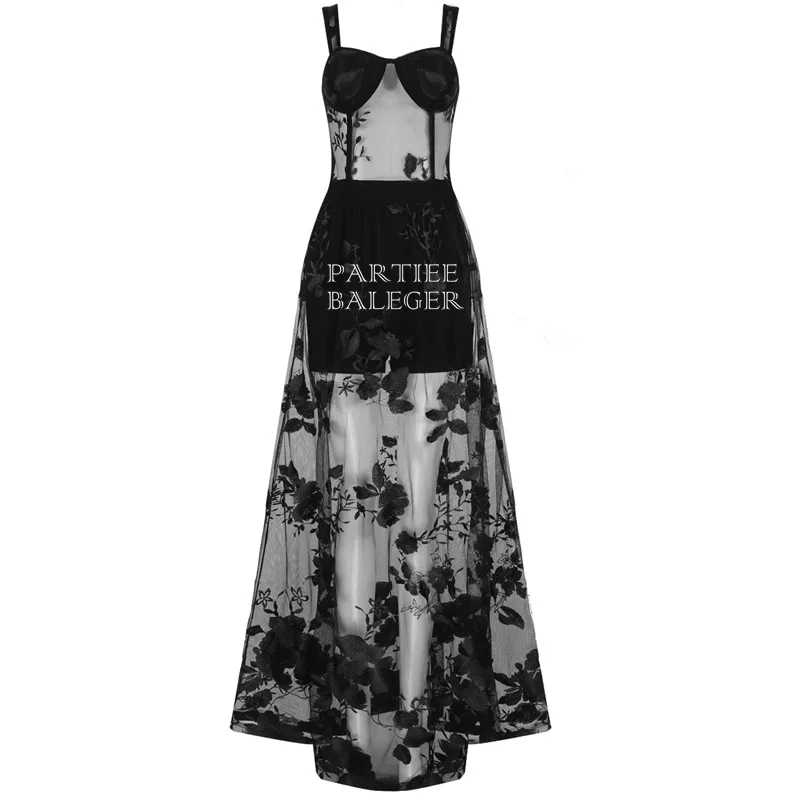 2019 Новое поступление шикарная Цветочная вышивка Украшенные ремешки спагетти