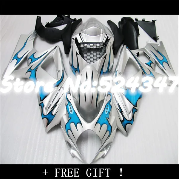 Nn-синий белый черный для GSXR1000 07 08 K7 GSX-R1000 07-08 GSX R1000 GSXR 1000 2007 2008 2007-2008 ABS обтекатель