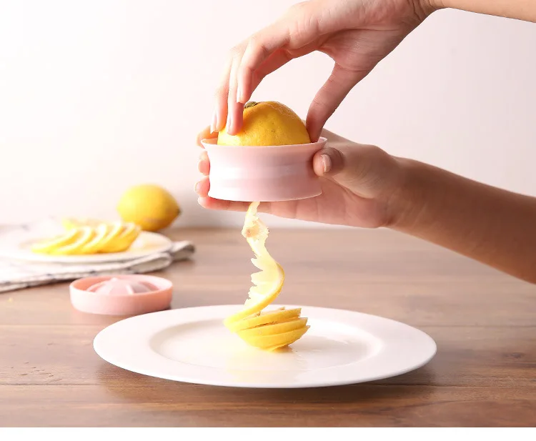 1 шт. причудливый спиральный слайсер для лимона и огурца резак домашнего