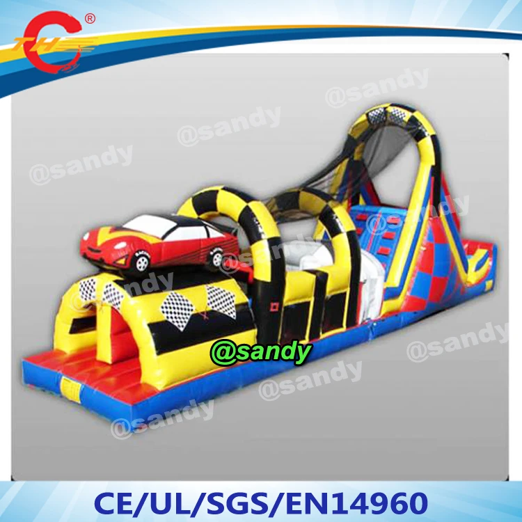 free air ship to door inflatable bouncer water slide with pool/inflatable swmming pool cars obstacle course | Игрушки и хобби
