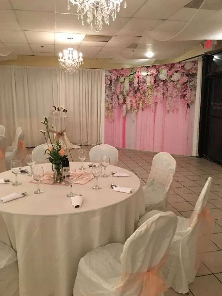 

Wedding backdrop flowers wall photography background,birthday party baby shower decor banner floral photo backdrop propsG-653