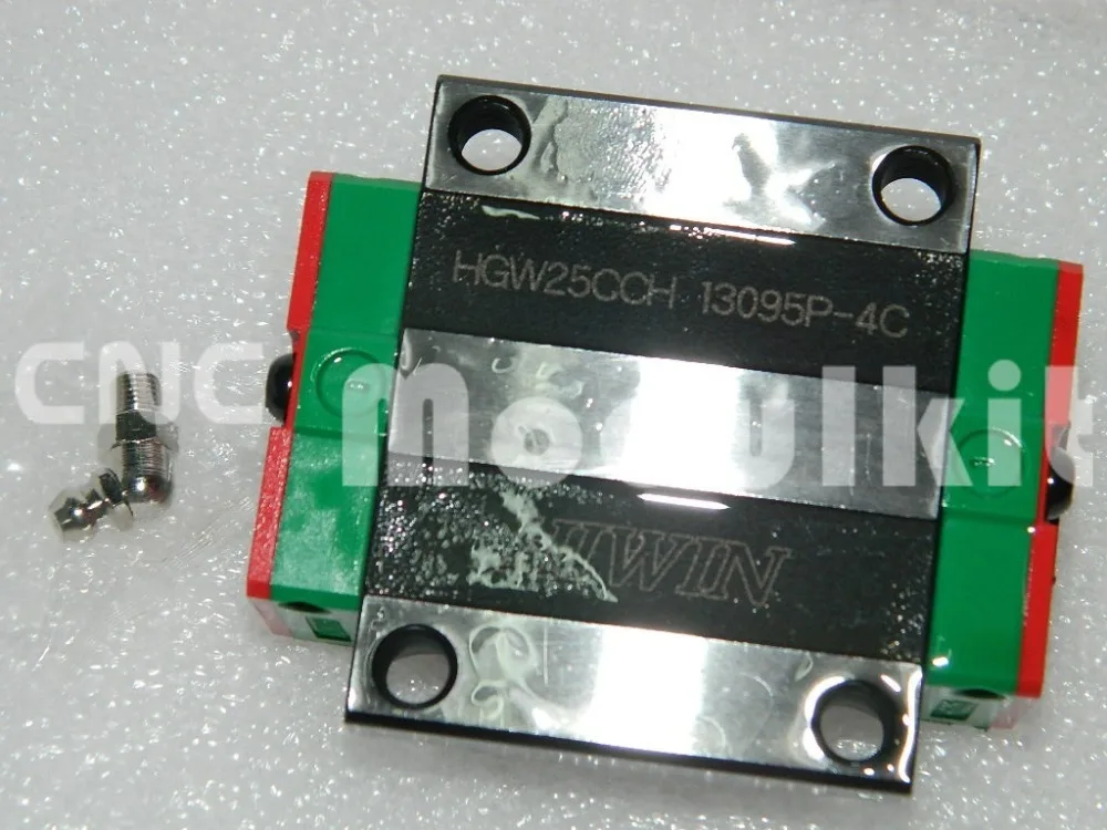 Блок HGH25 оригинальный Тайвань HIWIN HGW25 CNC линейный подшипник с фланцем HGW25CA линейная
