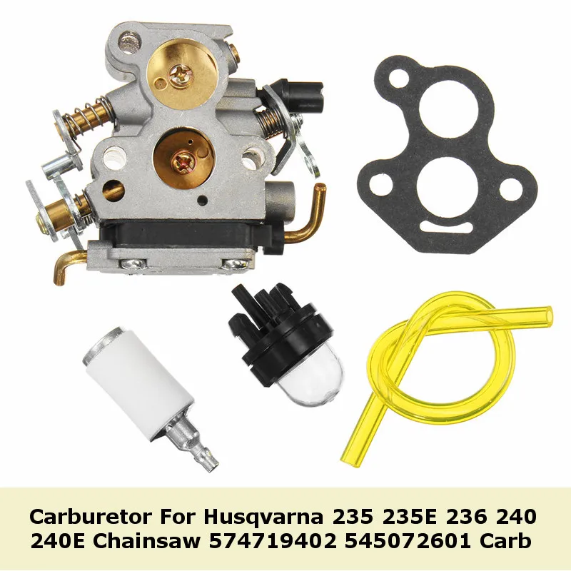 Карбюратор для Husqvarna 235 235E 236 240 240E бензопила 574719402 545072601