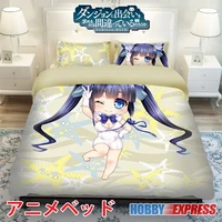 hobby express hestia danmachi japanese bed blanket or duvet cover with pillow covers adp cp150003