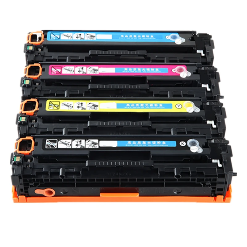 Совместимый цветной тонер картридж для HP125a Color LaserJet CP1210 CP1215 CP1217|toner cartridge|color toner