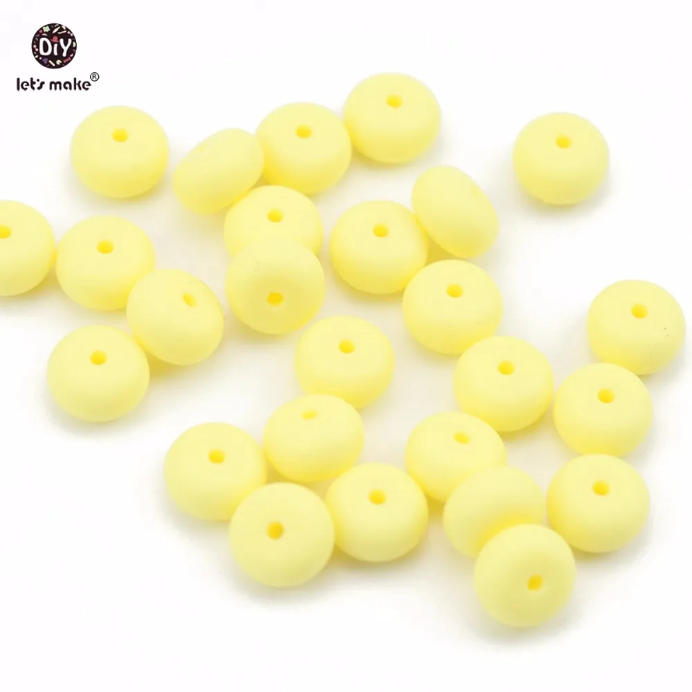 Детские Силиконовые Прорезыватели без бисероплетения Abacus, 50 шт., 14 мм, чечевица, сделай сам, рукоделие, силиконовая пищевая подвеска-прорезыватель, блюдце, бусины