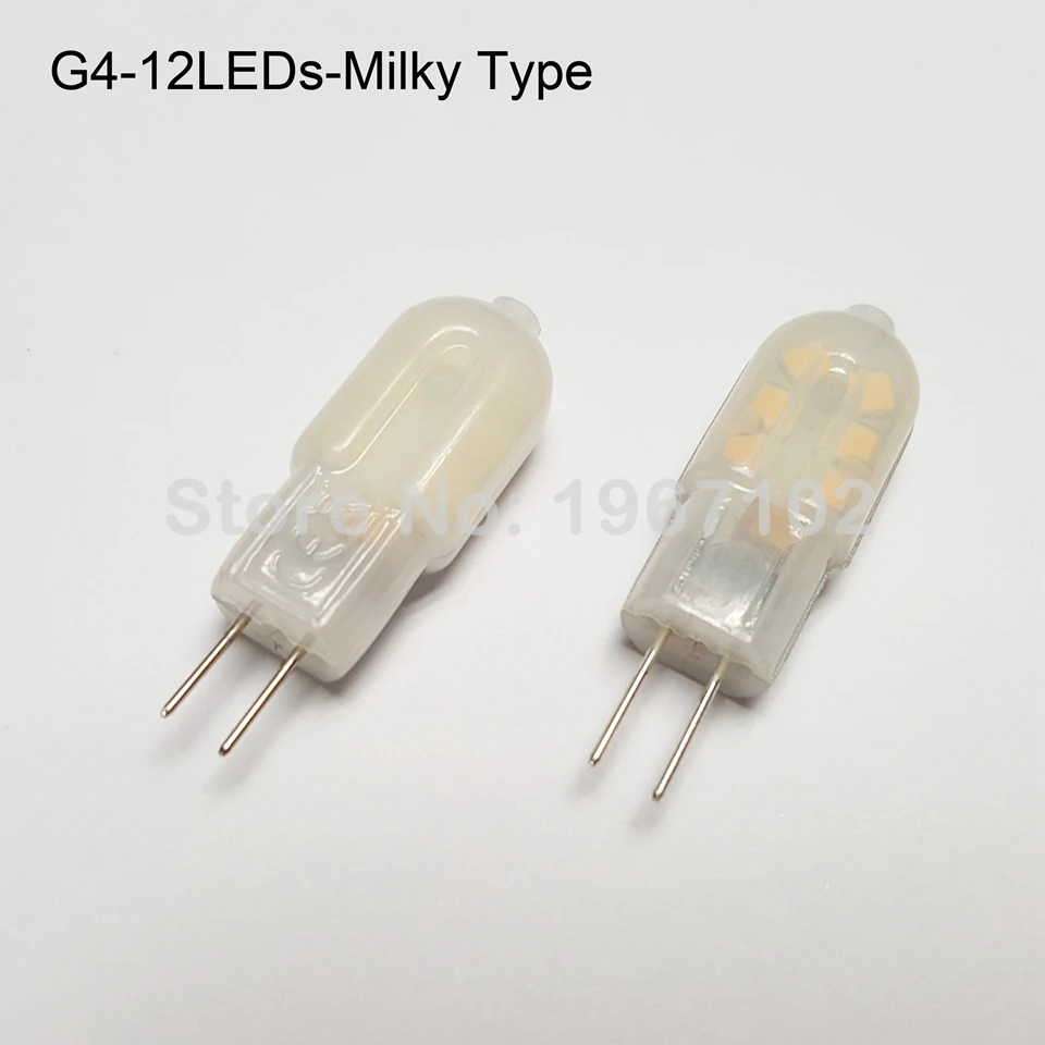 Миниатюрная Светодиодная лампа G4 G9 220 В переменного тока 12 постоянного SMD2835
