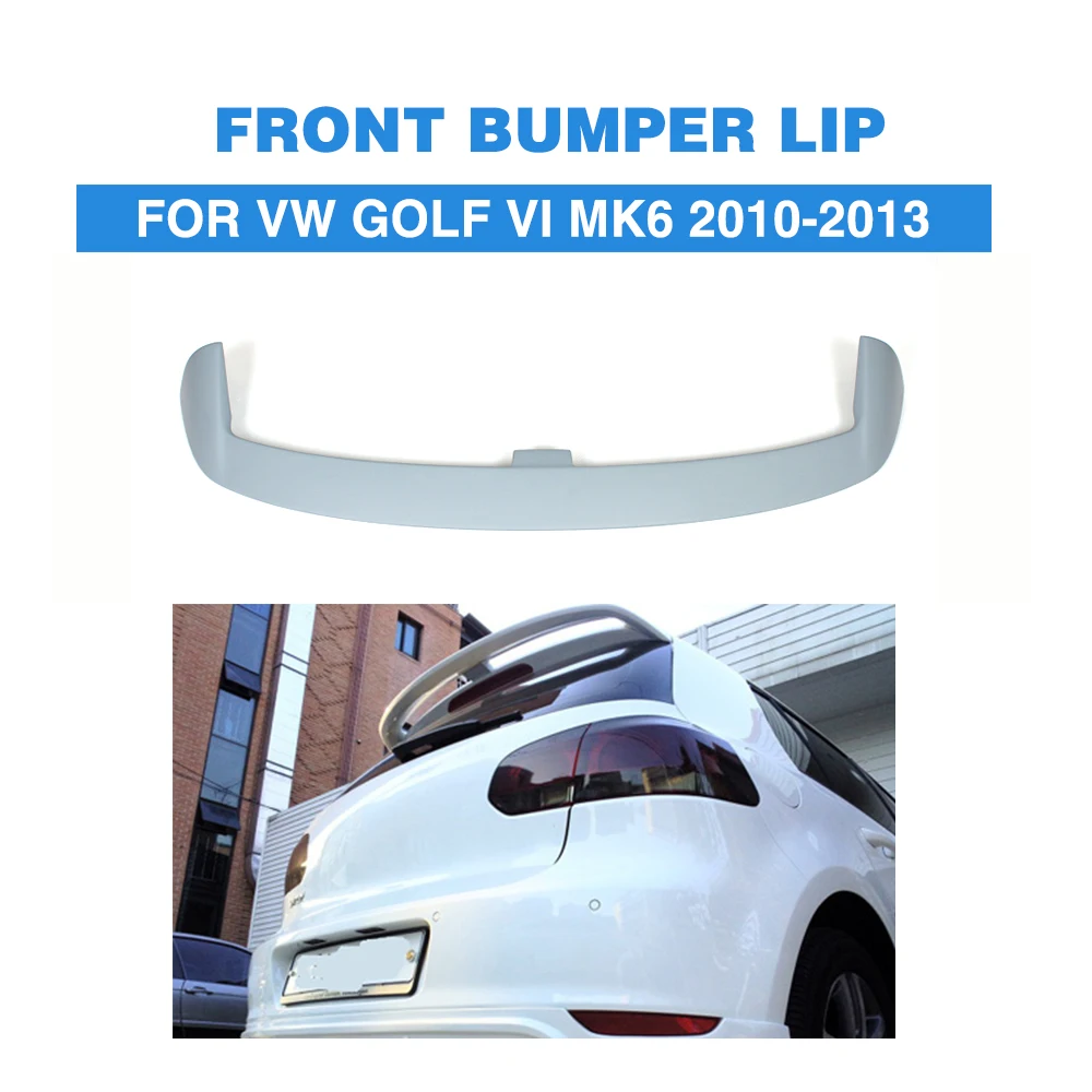 Автомобильный задний спойлер на крышу багажника губа крыла для Volkswagen VW Golf 6 VI MK6 2010