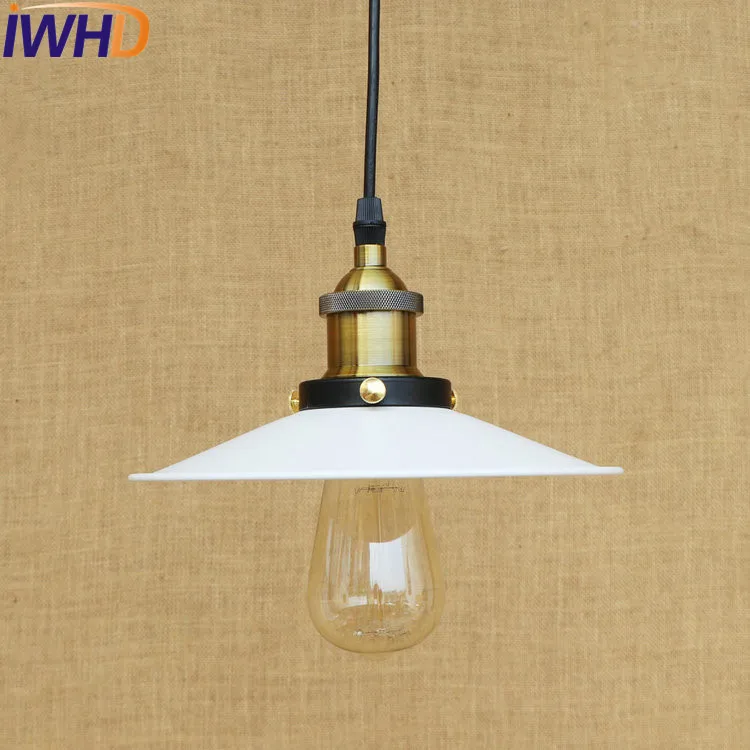 IWHD американский стиль лофт Железный Ретро Droplight Эдисон промышленный винтажный