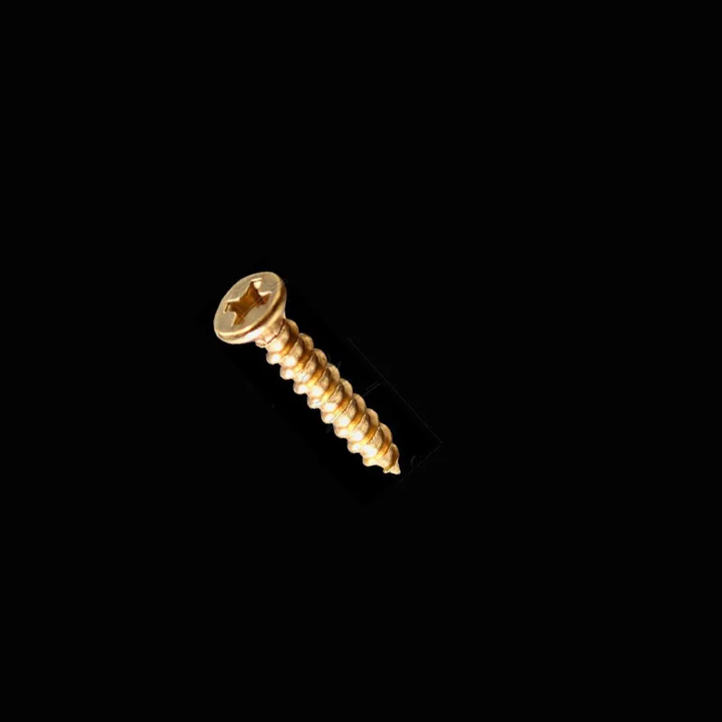 Screws 50 шт. 14x22 мм золотой треугольник d-кольцо Висячие картины маслом рамки крючки вешалки фото настенный крючок M2.5 саморезы - Цвет: Screws