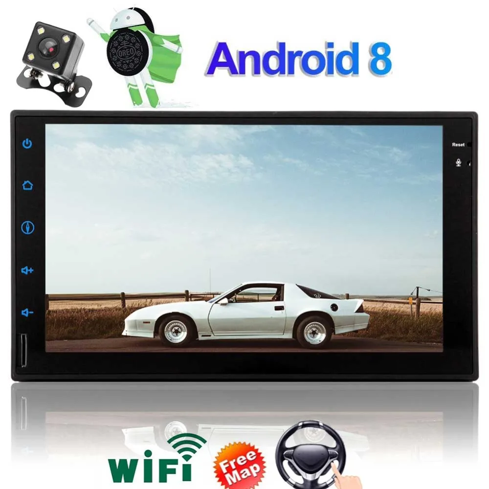 Восьмиядерный Android 8 1 В тире головная панель навигации GPS Bluetooth Wifi 3g/4G 1080 P видео SWC AM