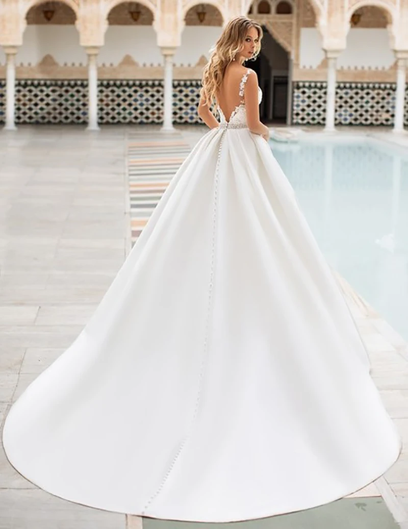 Черное свадебное платье Бальные платья Vestidos de novia 2019 милое невесты длиной до пола