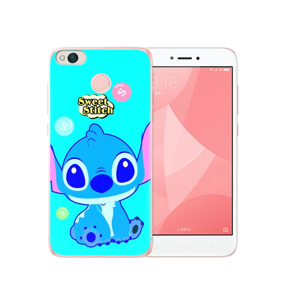 Чехол с рисунком для мобильного телефона Xiaom Redmi 4 4x pro 4A 5A 5 6 7 Plus Note 3 Prime 6A Stitch -
