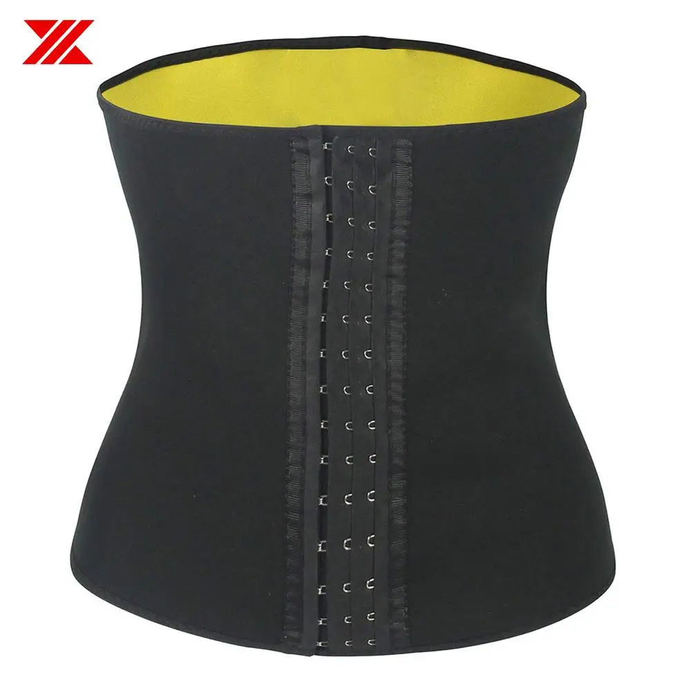 Женский корсет HEXIN 3 крючка для коррекции фигуры из неопрена пояс похудения
