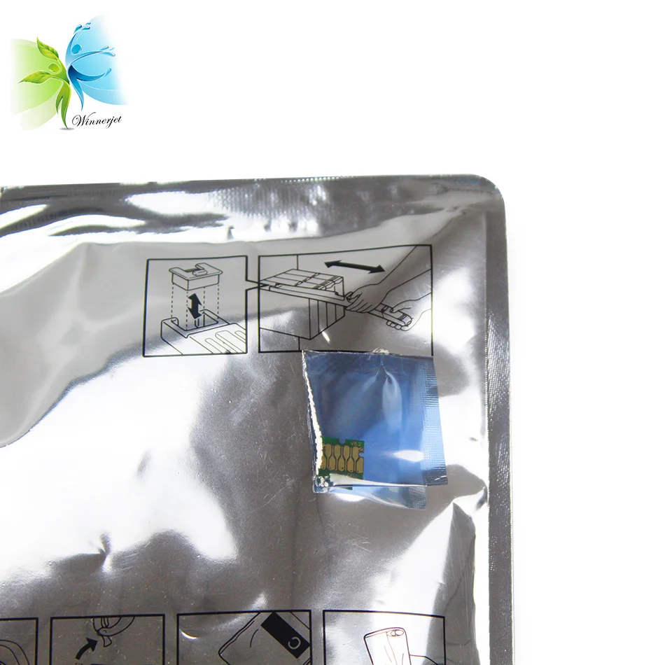 WINNERJET чернильный пакет и чип для Epson F6200 F7200 F6270 F7270 F6000 F7000 F6070 F7070 принтер |