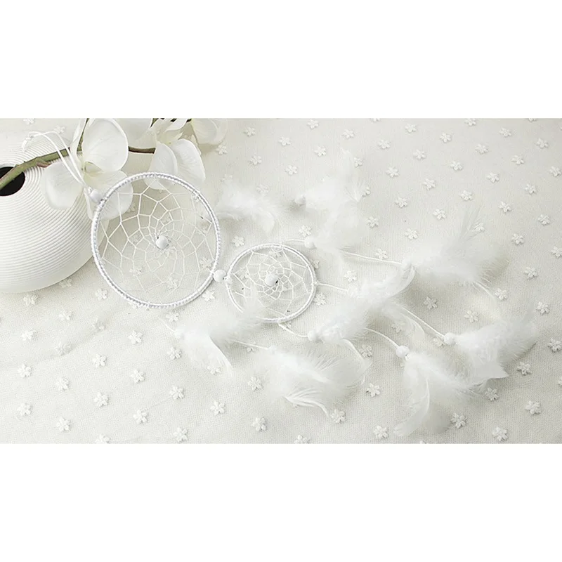 Ловец снов подвески белый веб перо амулеты Lucky Boho модные ювелирные изделия|jewelry