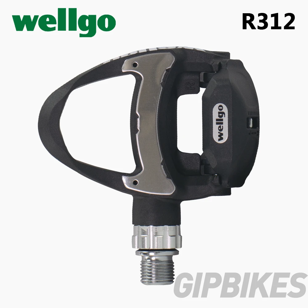 Wellgo R312 249 г ультра-легкий карбоновый шоссейный велосипед Clipless Педали с 3