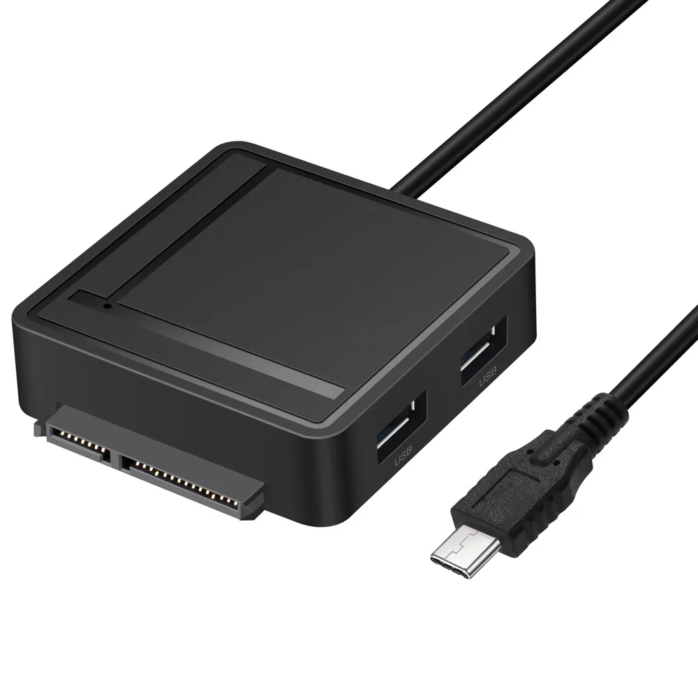 SATA III адаптер с читателем TYPE C + TF/SD Card Reader|Соединители| |