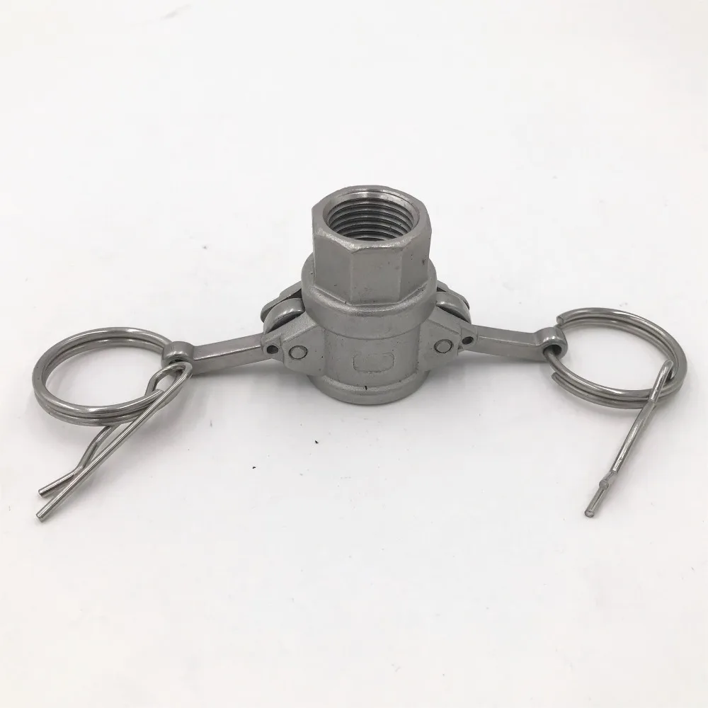 

Camlock QD - 1/2 Type D, Stainless Steel 316, Homebrew Fitting, 1/2" Female NPT