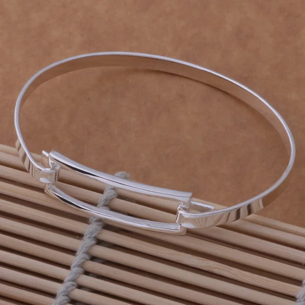 AB038 модный браслет с длинной пряжкой из стерлингового серебра|jewelry packaging and