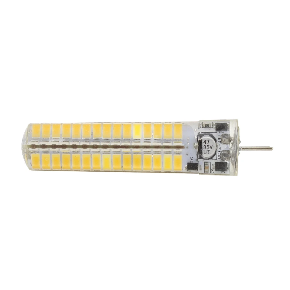GY6.35 G4 Светодиодный прожектор лампы 12V 24V Люстра шкаф светодиодные AC/DC 360 градусов 5