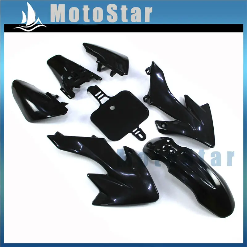 Пластиковые комплекты обтекателей + Высокое поролоновое сиденье для CRF50 XR50 Chinese
