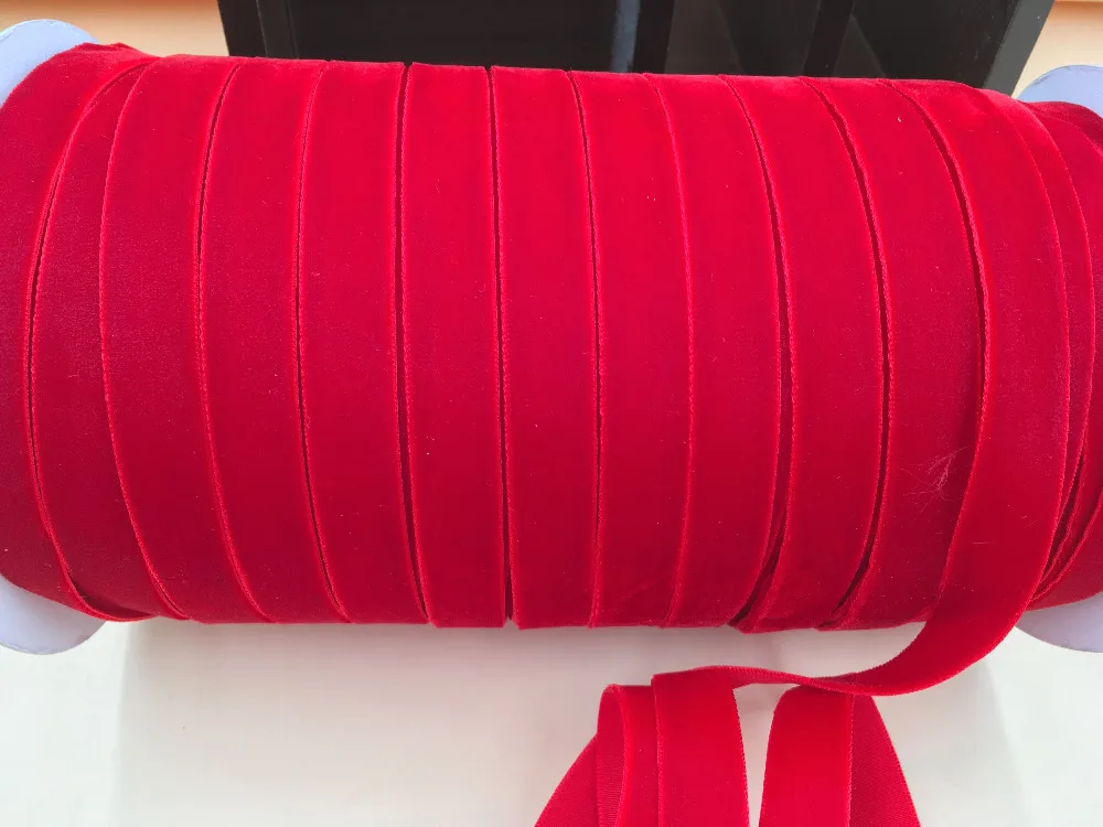 10 ярдов/партия бархатная лента для волос 5/8 дюйма 15 мм|velvet ribbon|ribbon ribbonribbon lot |