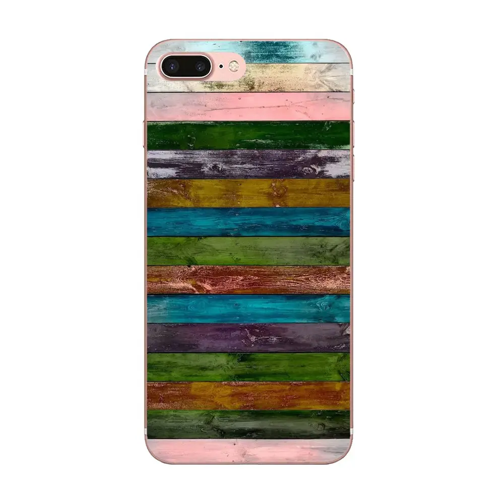 Цветной деревянный ТПУ резиновый чехол для Apple iPhone 4 4S 5 5C 5S SE 6 6S 7 8 Plus X XS Max XR Tpu |