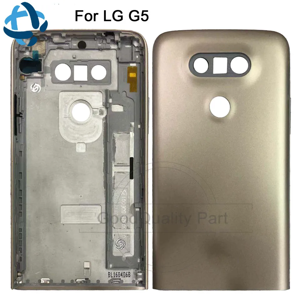 Чехол для телефона LG G5 задняя крышка батарейного отсека G5 SE H840H850 без отпечатков пальцев сенсор кнопки громкости объектив камеры