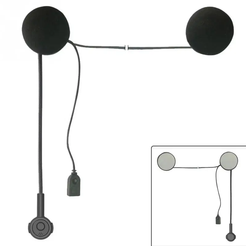 Новый MH02 мотоцикл Bluetooth шлем наушники с длинным резервный Высокое качество ухо
