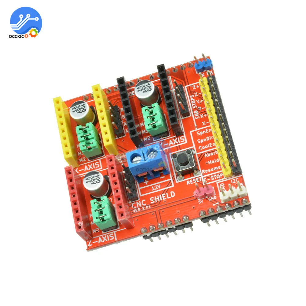 Плата расширения A4988 плата для шагового двигателя V2.0 3D принтера Arduino | Электроника
