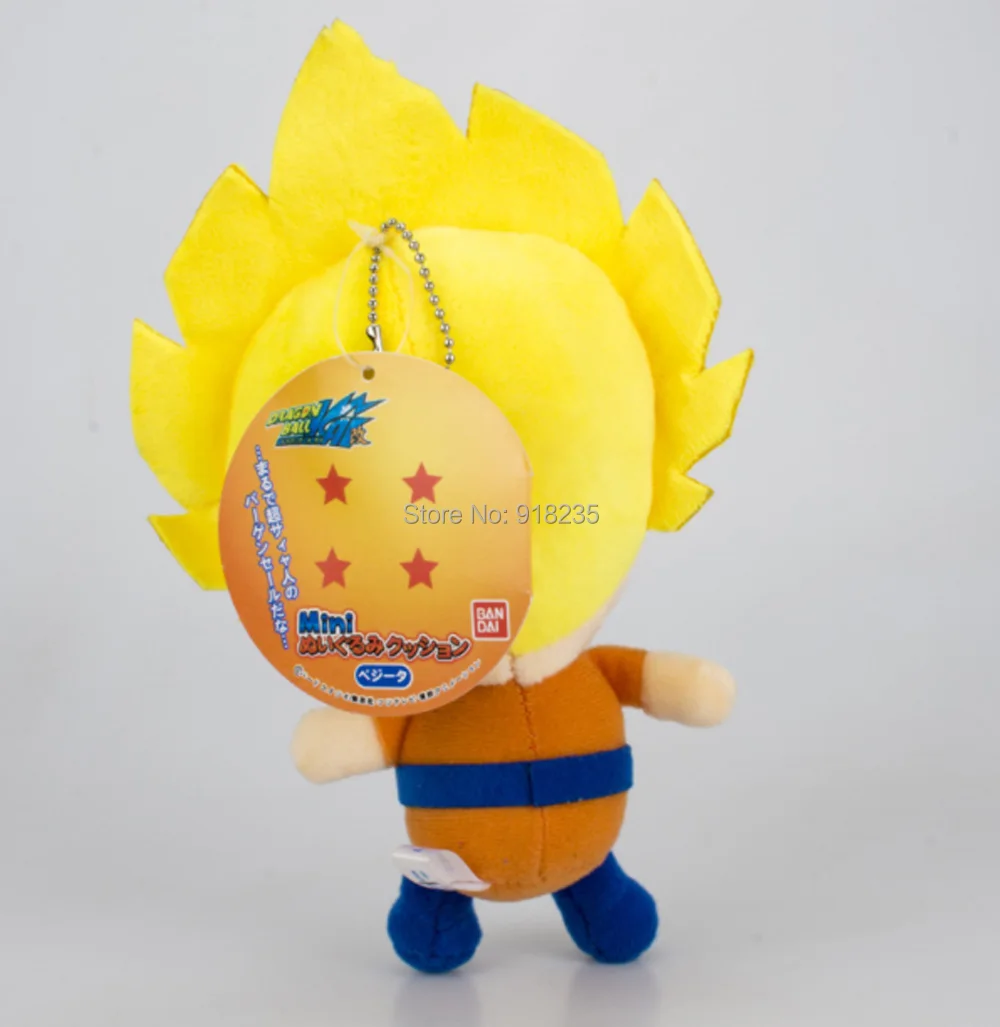 10/Лот 18 видов стилей DRAGON BALL Goku Kakarotto Majin Buu трусы Piccolo Vegeta 18-23 см Плюшевые Куклы Подвески мягкие игрушки