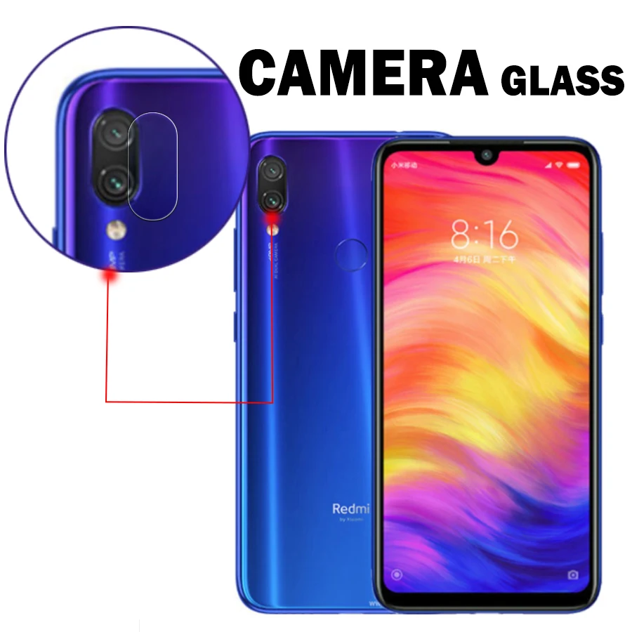 2 шт. Защита объектива камеры для Xiaomi Redmi Note 7 6 5 Pro 7A 6A закаленное стекло Redmi K20 Pro 5 Plus Go S2 Защитная стеклянная пленка