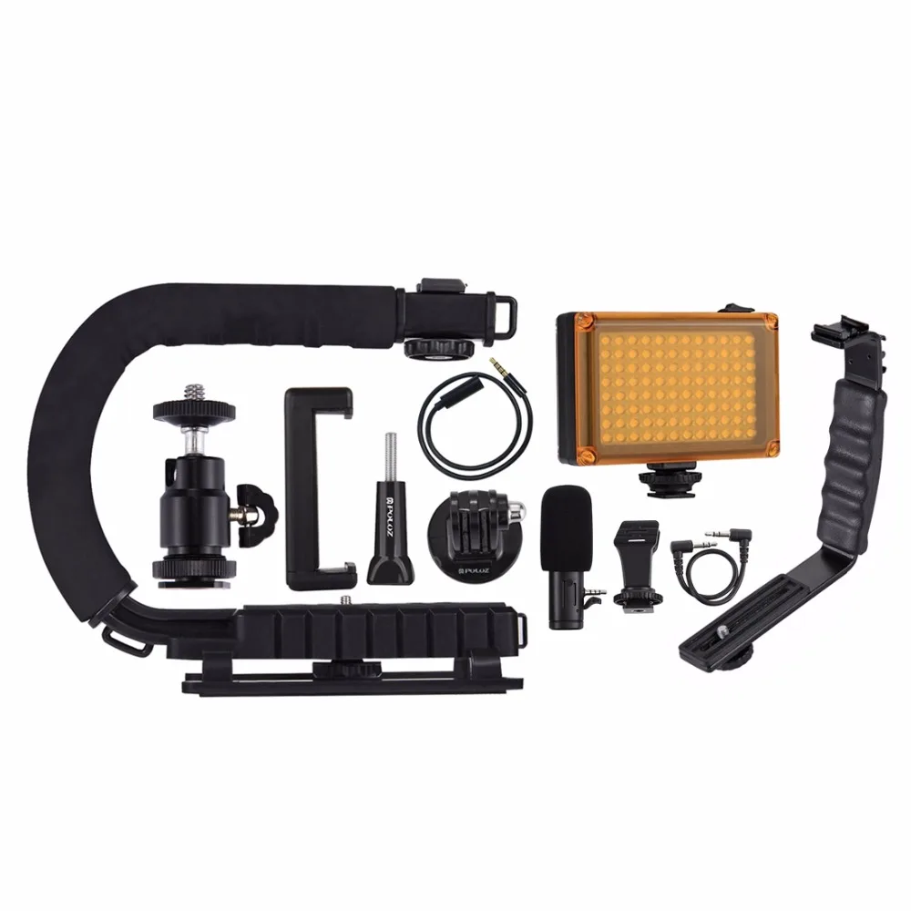 Стабилизатор PULUZ для камеры steadycam U Grip C образная рукоятка стабилизатор w/h штатив