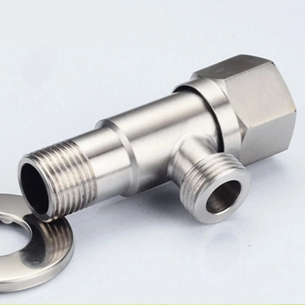 304 нержавеющая сталь Горячая и холодная вода Универсальный угловой клапан