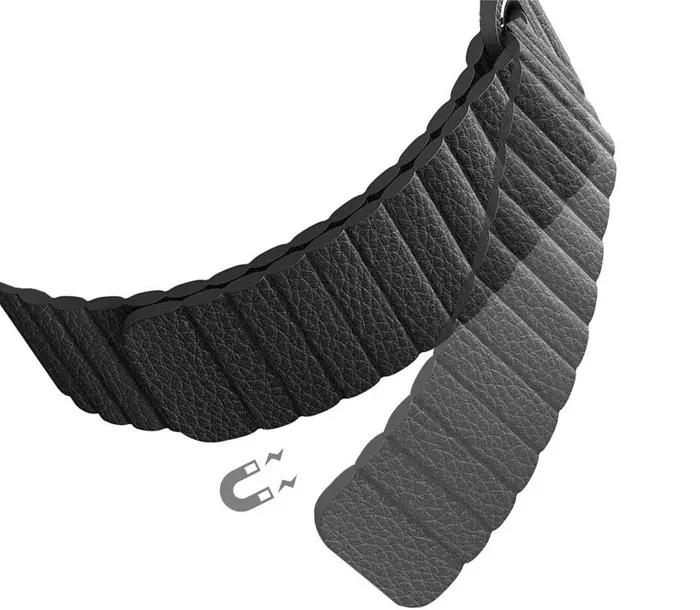 Натуральная кожа петля ремешок для apple watch band 44 мм 40 мм, 42 мм, 38 мм, версия apple watch 5/4/3/2/1 наручных часов iwatch, магнитный ремешок для часов аксессуары