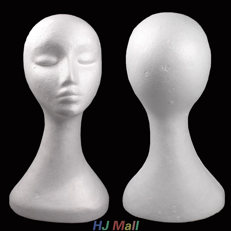 Манекен парик стенд голова парика манекена женский пенополистирол Экспонент для