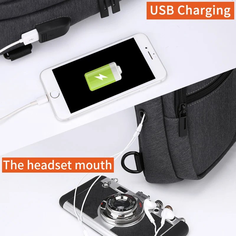 New Arrival Crossbody Bags Men Anti-theft Chest Pack Summer Short Trip Messengers Bag Water Repellent Shoulder | Багаж и сумки