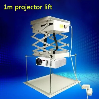 

Кронштейн для проектора, моторизованные ножницы с дистанционным управлением, Электрический Потолочный кронштейн для домашнего кинотеатра...