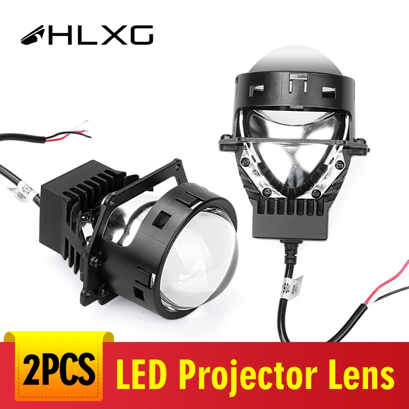 Hlxg D2S Автомобильная фара HID bi xenon объектив для Hella 5 проектора замена D1S D3S D4S