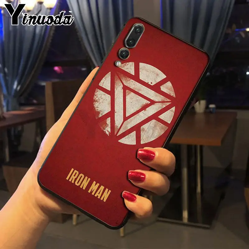 Yinuoda Marvel Superhero ТПУ Мягкие аксессуары для телефонов Чехол huawei nova 3i honor8x mate20 pro p20lite