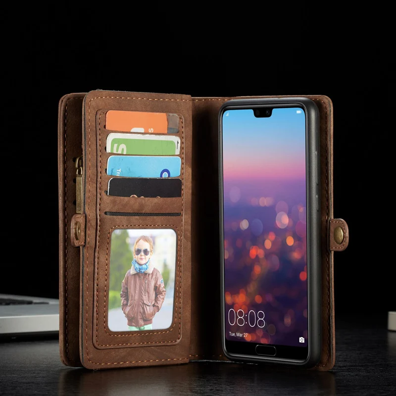 Чехол P20 / Pro для Huawei Lite откидной бумажник из искусственной кожи чехол телефона