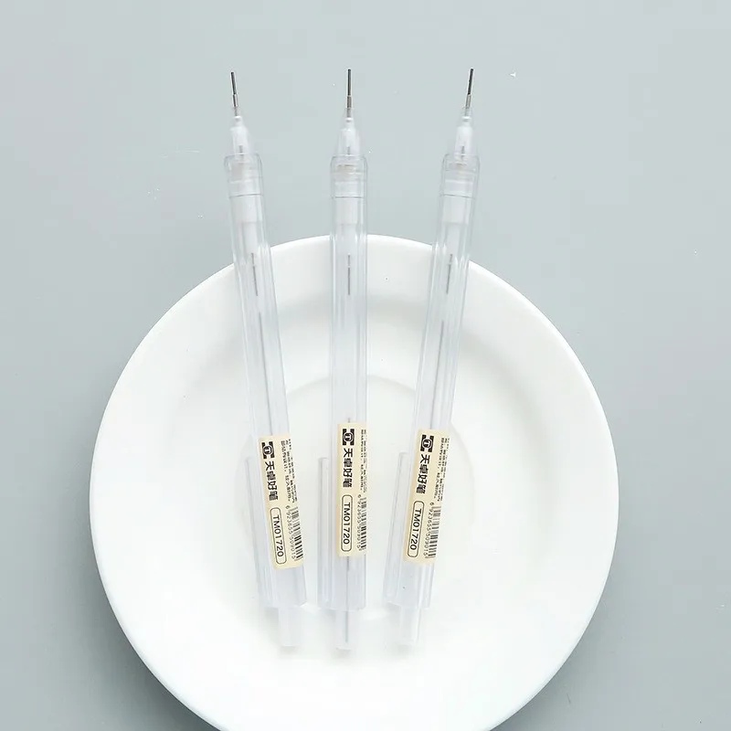 Muji ручки милые прозрачные механические пластиковые карандаши 0,5/0,7 мм автоматические карандаши для письма Kawaii карандаш корейские канцелярские принадлежности