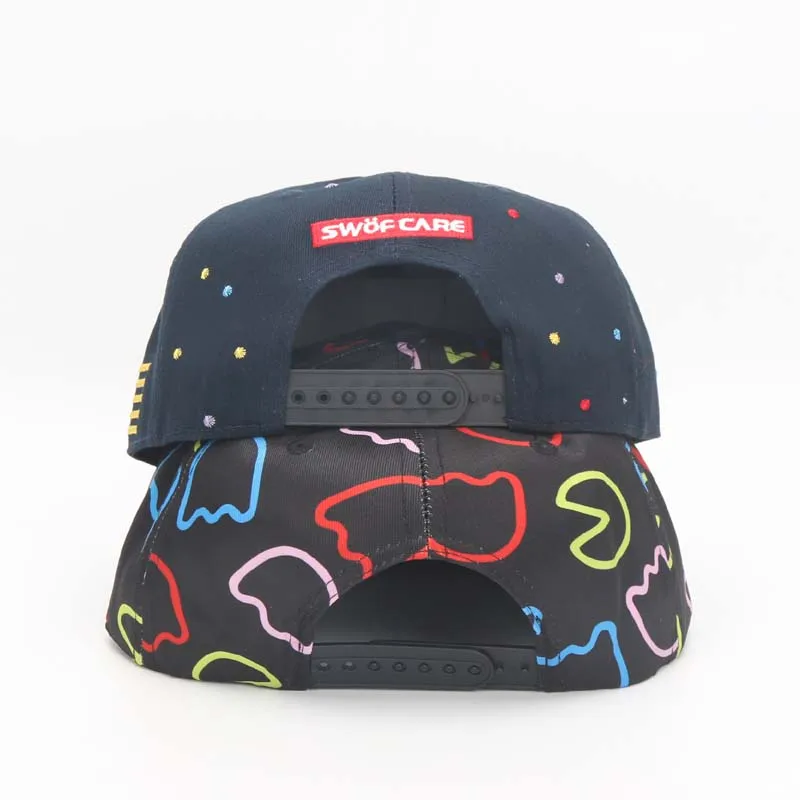 Pacman Snapback хип-хоп кепка и Кепка модная Регулируемая Кепка призрак и Pac-Man вечерние бейсболки для танцев